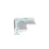 Zopa Gumis sarokvédő 8 db off white
