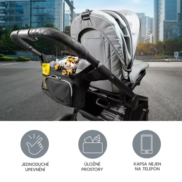 Zopa Deluxe Rendszerező babakocsira Grey
