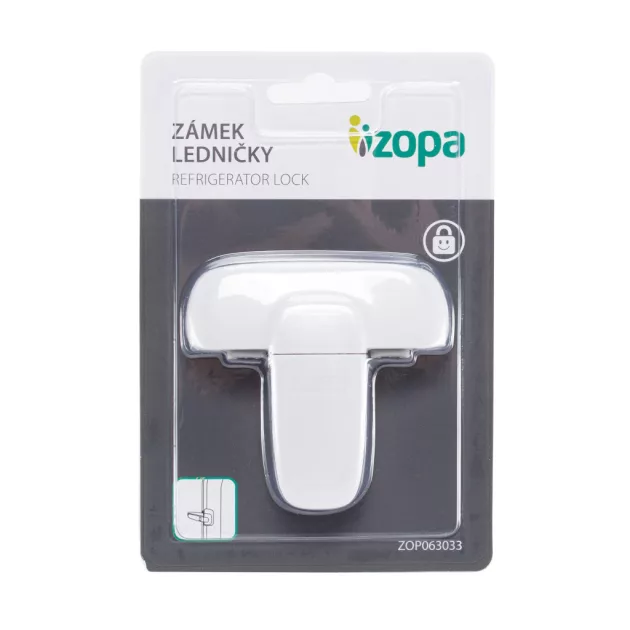 Zopa Hűtőzár white/grey