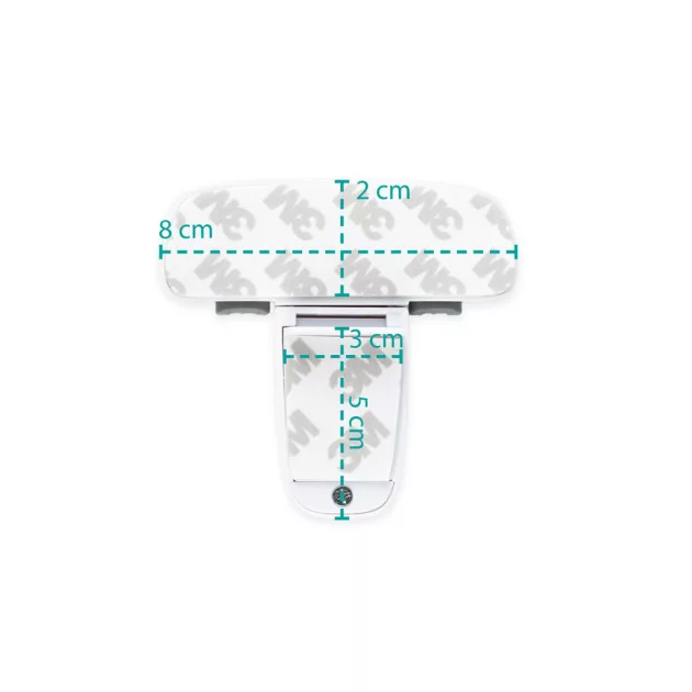 Zopa Hűtőzár white/grey