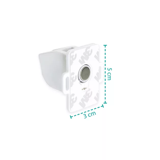 Zopa Mágneses szekrény-/fiókzár 4 db - White