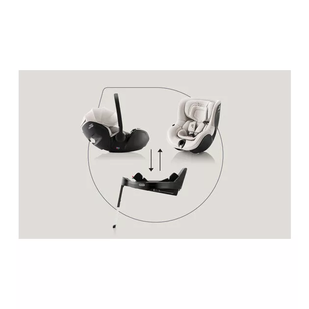 Britax Römer 5Z MODULÁRIS RENDSZER: hordozó Baby-Safe Pro Vario Base 5Z bundle Style + Dualfix 5Z Style - Teak