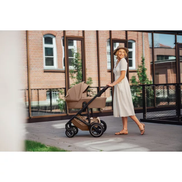 Britax Römer Smile 5Z Comfort Set Lux (Smile 5z babakocsi + mózeskosár + Baby-Safe Pro) - Warm Caramel