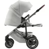 Britax Römer Smile 5Z Comfort Plus Set Lux (Smile 5z babakocsi + mózeskosár + Baby-Safe Pro + Vario Base 5Z) - Linen Grey