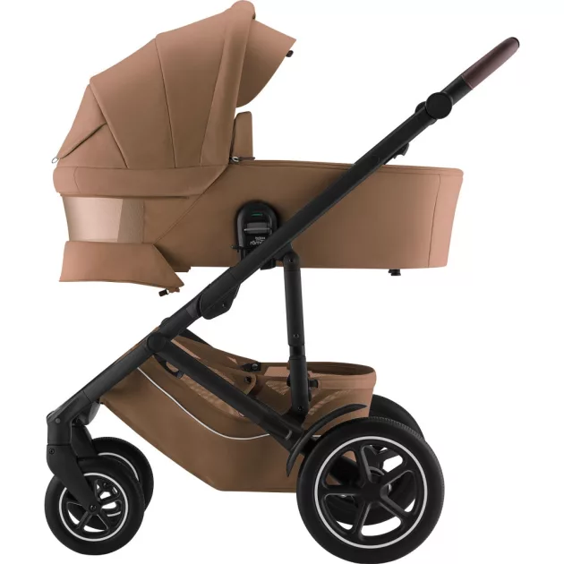 Britax Römer Smile 5Z Comfort Plus Set Lux (Smile 5z babakocsi + mózeskosár + Baby-Safe Pro + Vario Base 5Z) - Warm Caramel