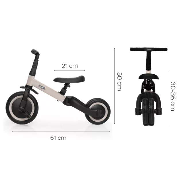 Zopa Razor Easy Tricikli Coral Pink