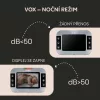 Zopa Static digitális videós bébiőr, szürke Grey