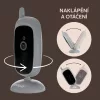 Zopa Static digitális videós bébiőr, szürke Grey