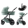 Britax Römer Smile 5Z Comfort Set Style (Smile 5z babakocsi + mózeskosár + Baby-Safe Pro Mineral Grey) - Jade Green