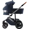 Britax Römer Smile 5Z Comfort Set Style (Smile 5z babakocsi + mózeskosár + Baby-Safe Pro) - Night Blue