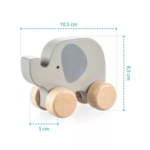 Zopa Fa húzható állatka - elefánt Elephant