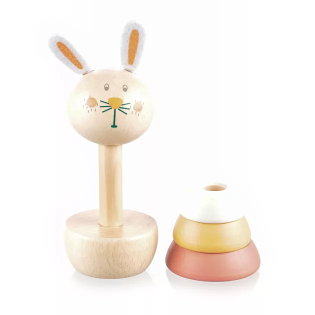 Zopa Fa toronyépítő állatka, nyuszi Rabbit