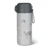 Zopa 350 ml-es termosz szívószállal és szilikon fogantyúval, hegyvidék Mountains