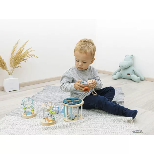 Zopa Fa formabedobó henger - kék Blue