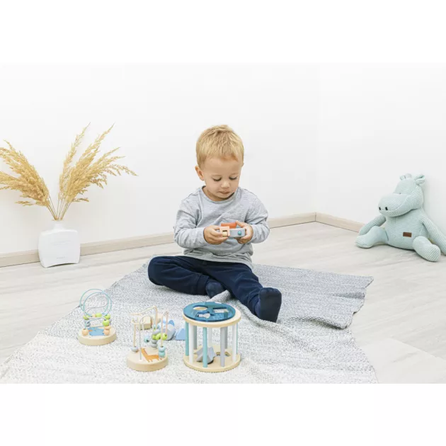 Zopa Fa formabedobó henger - kék Blue