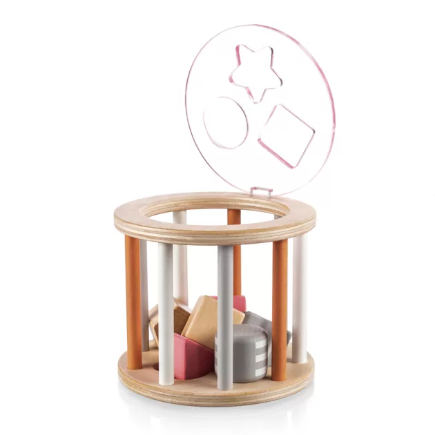 Zopa Fa formabedobó henger - pink Pink