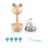 Zopa Fa toronyépítő állatka - mackó Bear
