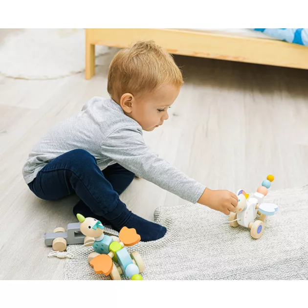Zopa Fa húzható játék - unikornis Unicorn