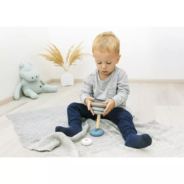Zopa Fa toronyépítő - kék Blue