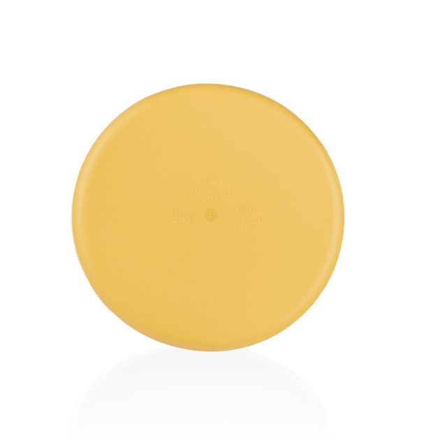 Zopa Szilikon tányér - mustársárga Mustard Yellow