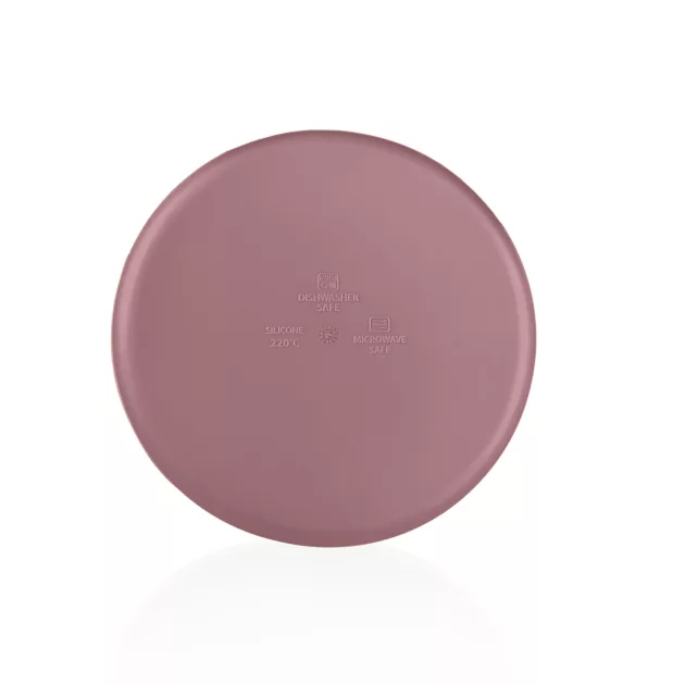 Zopa Szilikon tányér - rózsaszín Old Pink