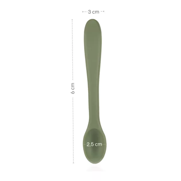 Zopa Szilikon kanál - fenyőzöld Forest Green