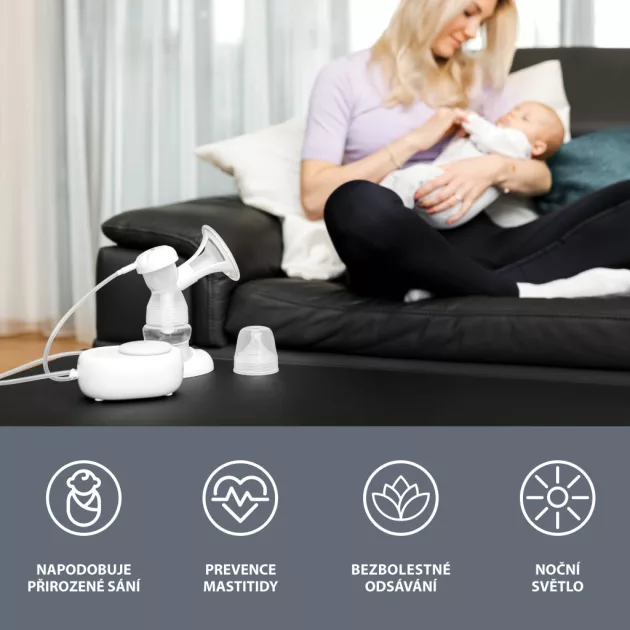 Zopa Yooki elektromos mellszívó, white White