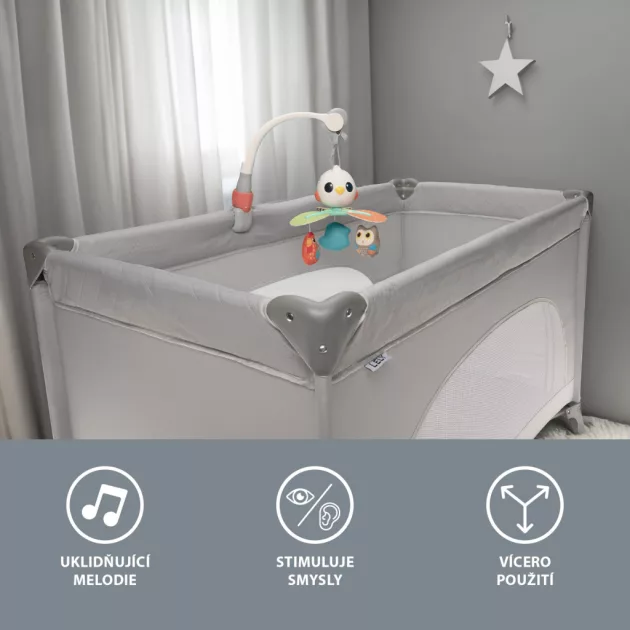 Zopa Multifunkciós zenélő forgó 3in1 Birds