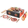 Zopa Fa BBQ grill készlet Gril