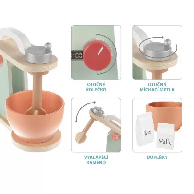 Zopa Fa robotgép készlet Wood