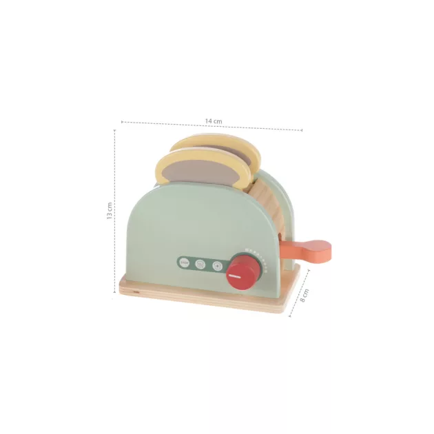Zopa Fa kenyérpirító készlet Wood