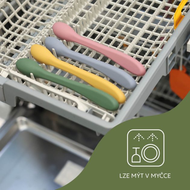 Zopa Szilikon kanál - galambszürke Dove Grey