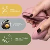 Zopa Zárható szilikon cumitartó tok - rózsaszín Old Pink