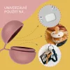 Zopa Zárható szilikon cumitartó tok - rózsaszín Old Pink