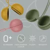 Zopa Zárható szilikon cumitartó tok - rózsaszín Old Pink