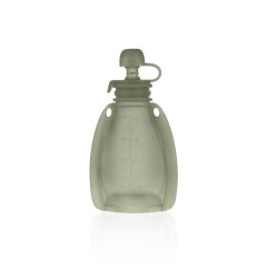   Zopa Szilikon újratölthető bébiétel tasak - zöld Transparent Green