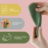 Zopa Szilikon evőeszköz tok - galambszürke Dove Grey