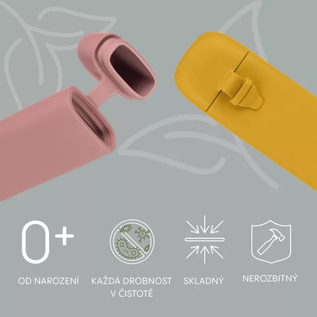 Zopa Szilikon evőeszköz tok - galambszürke Dove Grey