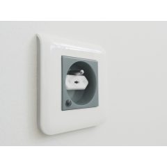 Zopa Elektromos aljzatvédő 6 db white