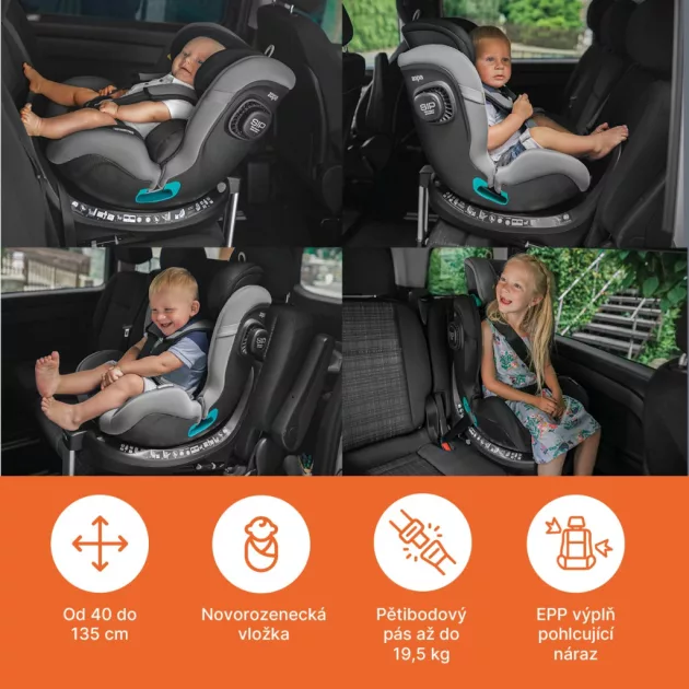 Zopa Voyager Maxi gyerekülés Silver Grey
