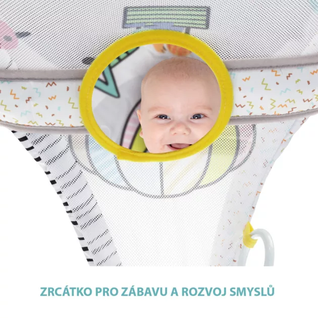 Zopa Interaktív játszószőnyeg, játékos dzsungel Funny Jungle