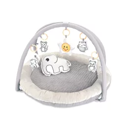 Zopa Komfort játszószőnyeg, puha szürke Cuddle Grey