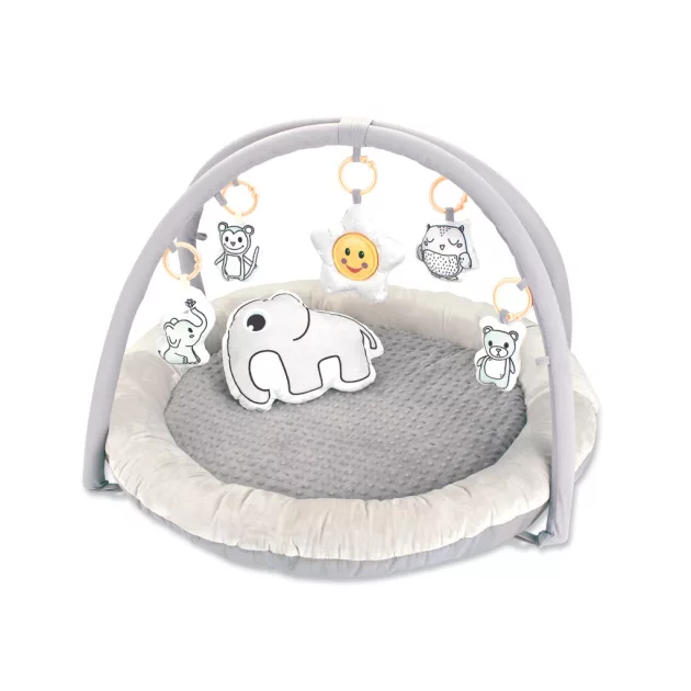 Zopa Komfort játszószőnyeg, puha szürke Cuddle Grey
