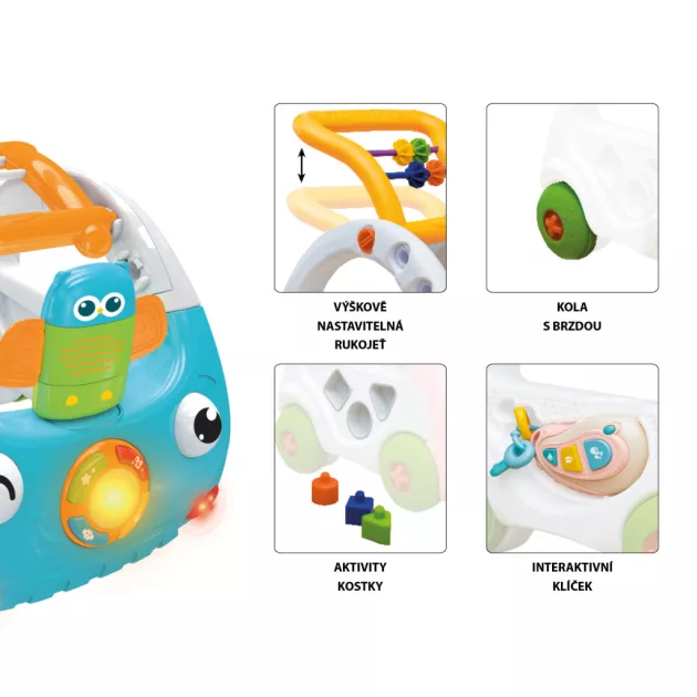 Zopa Járássegítő 3in1, kék Blue
