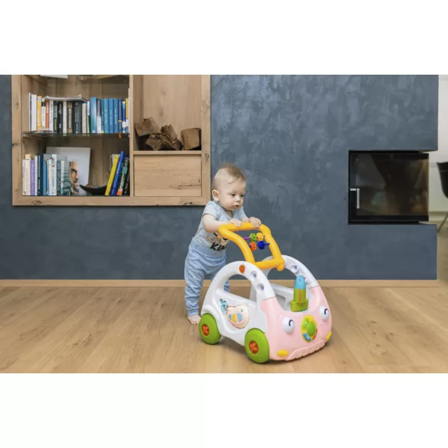 Zopa Járássegítő 3in1, rózsaszín Pink