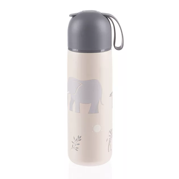 Zopa 400 ml-es termosz szilikon fogantyúval, szafari Safari