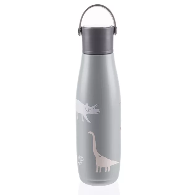 Zopa 480 ml-es termosz fogantyúval, dínó Dino