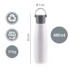 Zopa 480 ml-es termosz fogantyúval, csillagok Stars