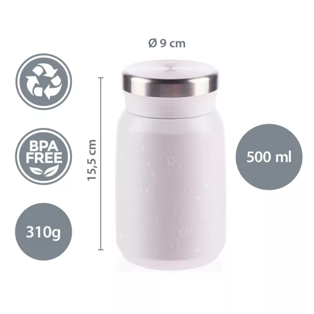 Zopa Ételtermosz 500 ml, city City