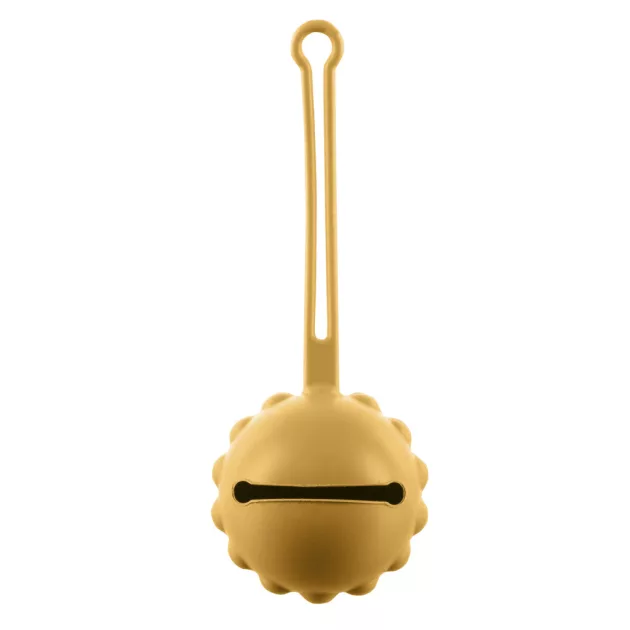 Zopa Szilikon cumitartó tok - mustásárga Mustard Yellow
